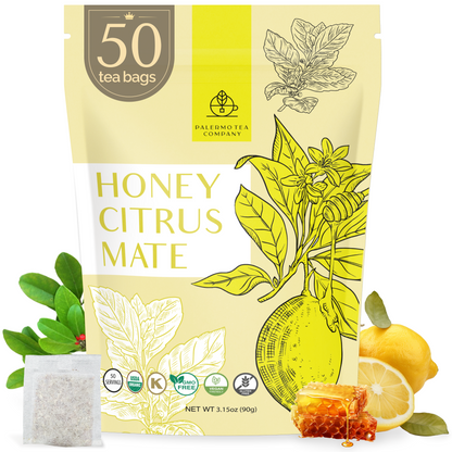 Organic Honey Citrus Yerba Mate Tea