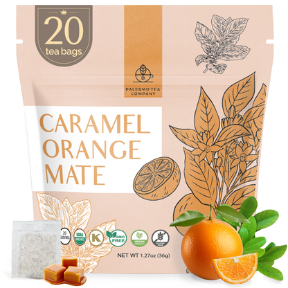 Caramel Orange Organic Yerba Mate Tea