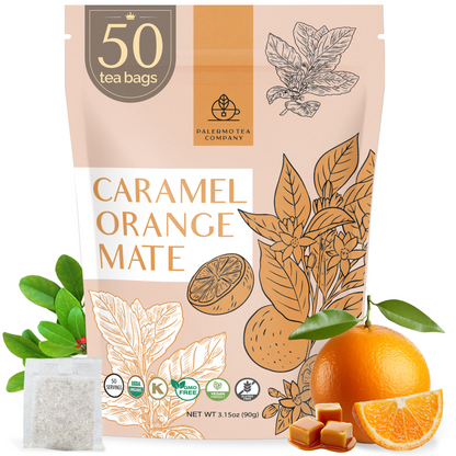 Caramel Orange Organic Yerba Mate Tea